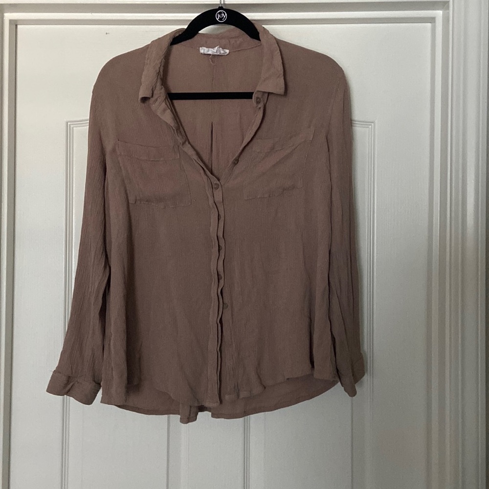 Olive and Oak 100% rayon shirt